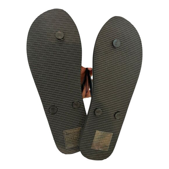 Juicy Couture Slurpy Flip Flops Cherry Sz 9 NWT - Picture 6 of 7